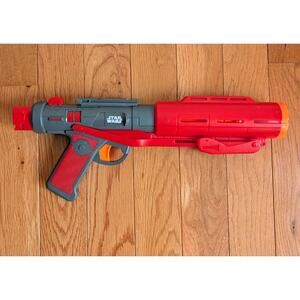 Nerf Star Wars Rogue One Imperial Death Trooper Deluxe Dart Blaster Gun Red